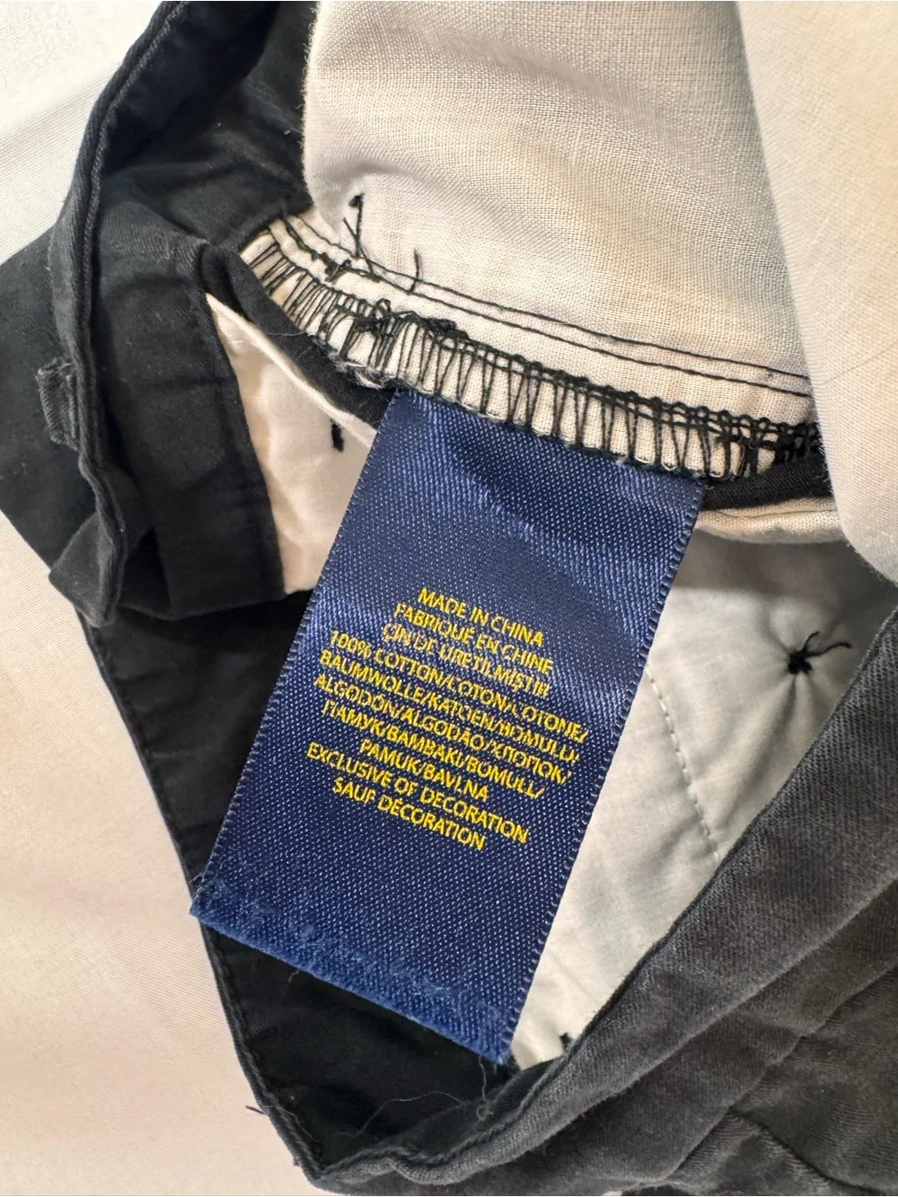 Ralph Lauren Polo Navy Chino Pants